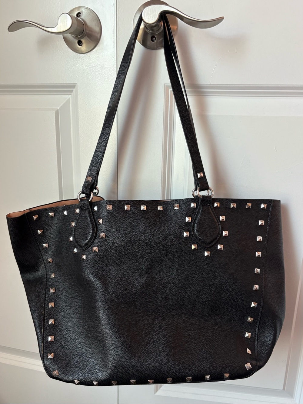 Black Studded Purse